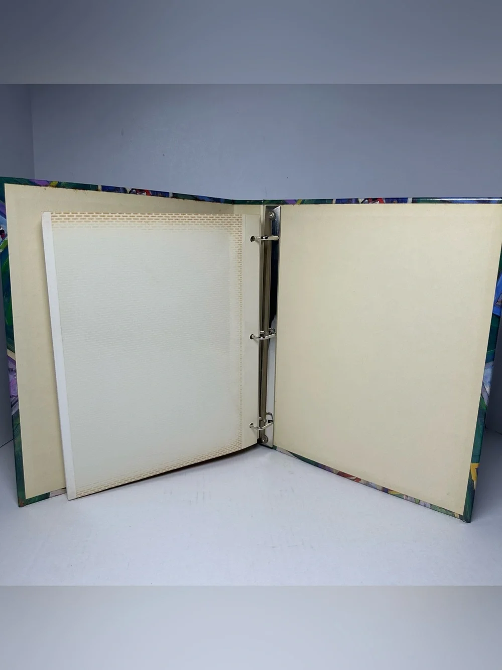 VTG 1992 Hallmark Sports 3 Ring Refillable Photo Album Memory Book-Double Pages
